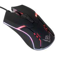Nakatomi Мышь проводная MOG-05U, 1600dpi, оптическая светодиодная, USB, черный (65564)
