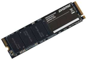 Накопитель SSD M.2 2280 Digma DGST4002TG33T Top G3 2TB PCI-E 4.0 x4 NVMe 3D TLC 7400/6700MB/s MTBF 1.5M TBW 2000