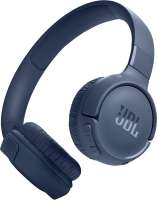 Наушники беспроводные JBL Tune 520BT синие, BT, оголовье