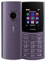 Мобильный телефон Nokia 110 4G TA-1543 DS, 1.8" 320x240 TFT, 3G/4G, 1xCam, 2-Sim, 1.02 А·ч, micro-USB, Series 30+, фиолетовый