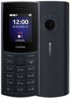 Мобильный телефон Nokia 110 4G TA-1543 DS, 1.8" 320x240 TFT, 3G/4G, 1xCam, 2-Sim, 1.02 А·ч, micro-USB, Series 30+, темно-синий (1GF018MPE1C01)