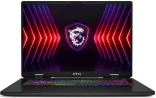 Ноутбук MSI Sword 17 HX B14VFKG-046XRU 9S7-17T214-046 i9-14900HX/16GB/1TB SSD/GeForce RTX4060 8GB/17" FHD+ IPS/WiFi/BT/cam/noOS/grey