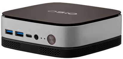 OSIO Мини ПК BaseLine B51i-011 i3-1215U/16GB/512GB SSD/UHDG/WiFi/BT/59.85W/noOS/brown/silver