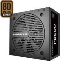 Powercase Блок питания ATX PB500 PS-500B-DC 500W, 80 Plus Bronze