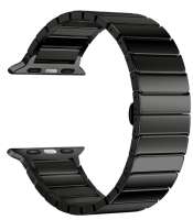 Ремешок на руку Lyambda CANOPUS DS-APG-05-40-BL из нержавеющей стали для Apple Watch 38/40 mm black