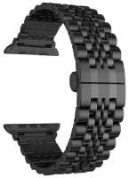 Ремешок на руку Lyambda CASTOR DS-APG-04-40-BK из нержавеющей стали для Apple Watch 38/40 mm black