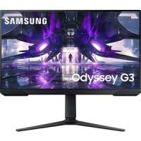 Samsung 27" Odyssey G3 S27AG320NI черный VA LED 1ms 16:9 HDMI полуматовая HAS Piv 250cd 178гр/178гр 1920x1080 165Hz DP 4.8кг