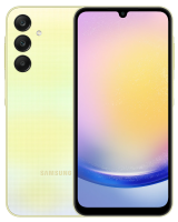 Смартфон Samsung SM-A256E Galaxy A25 256Gb 8Gb желтый моноблок 3G 4G 2Sim 6.5" 1080x2340 Android 14 50Mpix 802.11 a/b/g/n/ac NFC GPS GSM900/1800