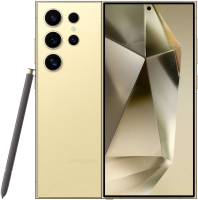 Смартфон Samsung SM-S928B Galaxy S24 Ultra 5G 256Gb 12Gb желтый титан моноблок 3G 4G 2Sim 6.8" 1440x3120 Android 14 200Mpix 802.11 a/b/g/n/ac/ax/