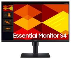 Samsung Монитор 23,8" S24D400GAI 1920x1080, IPS, HDMI+HDMI+DP, USB Hub, 5 ms, 178°/178°, 250 cd/m, 1000:1, 100Hz, Pivot, Black