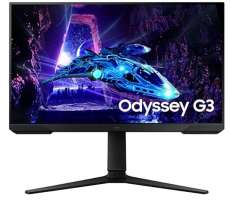Samsung Монитор 24" Odyssey G3 S24DG300EIXCI 1920x1080 LED, 16:9, VA, 250cd, 178/178, HDMI, HAS, Piv, 180Hz, FreeSync DP, черный