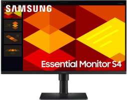 Samsung Монитор 27" Essential S4 S40GD S27D400GAI 1920x1080 LED, 16:9, IPS, 250cd, 1000:1, 5ms, 178/178, DP, 2*HDMI, 2*USB2.0, 100Hz, Tilt, HAS, Pivot