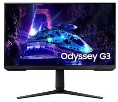 Samsung Монитор 27" S27DG300EI 1920x1080, VA, 180Hz, HDMI, DP, pivot, black