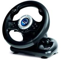 Sven Руль GC-W500 SV-017989 педали, вибро, скоба, лепестки, D-pad, 10 кл, резин. вставки, PC/Xinput