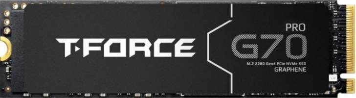 Team Group Накопитель SSD M.2 2280 T-FORCE G70 PRO TM8FFH001T0C129 1TB, 7400/5500MB/s, PCIe 4.0 x4, NVMe, TLC, 740 TBW