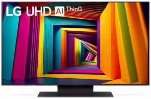 Телевизор LG 43" черный 4K Ultra HD Smart TV 43UT91006LA