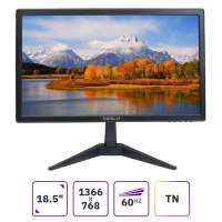 TESLA Монитор 18.5" Q2422DFG TN, 1366x768 (16:9), 250кд/м2, 5 мс, VGA, HDMI, черный (Q2422DFG)