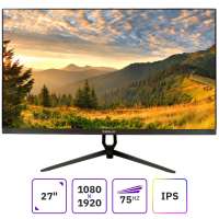 TESLA Монитор 27" F2722HF IPS, 1920x1080 (16:9), 300кд/м2, 4 мс, VGA, HDMI, черный