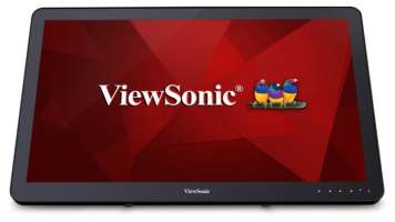 Viewsonic Монитор 23.6" TD2430 VA, сенсорный, 1920x1080 (16:9), 250кд/м2, 25мс, VGA, DisplayPort, USB-Hub, черный