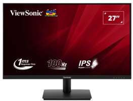 Viewsonic Монитор 27" VA270-H черный IPS LED 16:9 HDMI матовая 250cd 178гр/178гр 1920*1080 100Hz VGA FHD