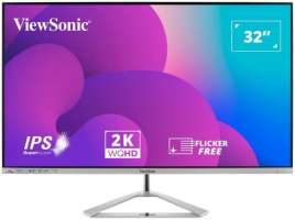 Viewsonic Монитор 31,5" VX3276-2K-MHD-2 2560x1440 VA LED 16:9 HDMI M/M матовая 1200:1 250cd 178/178 DisplayPort