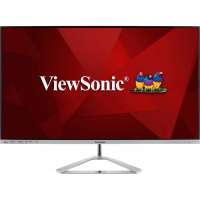 Viewsonic Монитор 32" VX3276-MHD-3 IPS, 1920x1080 (16:9), 250кд/м2, 4мс, 178°/178°, VGA, HDMI, DisplayPort, серебристый (VX3276-MHD-3)